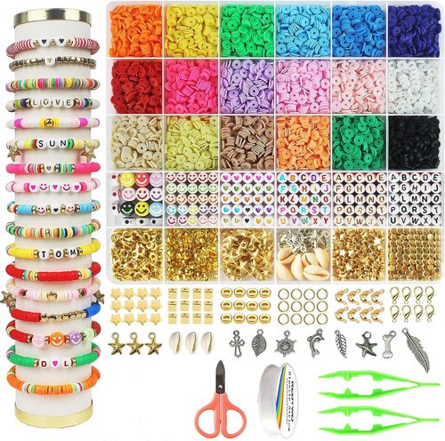 🔥hot Sale- 49% OFF🎁 - Clay Beads Bracelet Making Kit