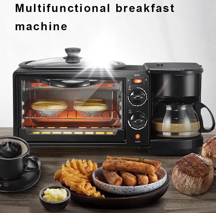 🔥Hot Sale 🔥3 in 1 family breakfast machine