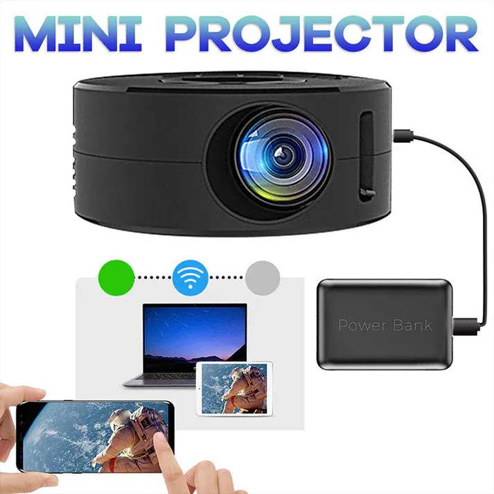 🔥2024 Upgraded Version ⏳Compatible Portable Mini Projector Home Theater