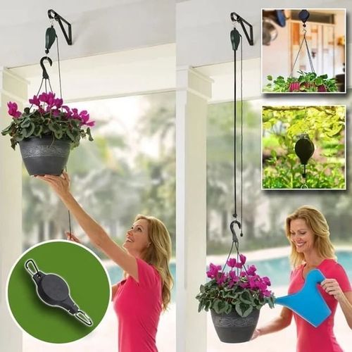 🌳Plant Pulley Set For Garden Baskets Pots, Birds Feeder