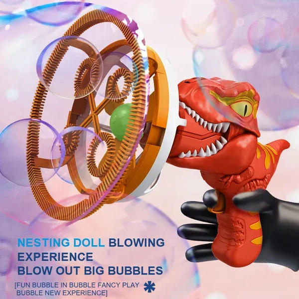 🦖Electric Dinosaur Bubble Machine⏰✨🚀50% time limit🚀 Ghana cash on delivery