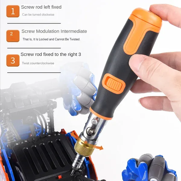 10 in 1 Multi-angle ratchet screwdriver Professional tools🎄🔥⏰✨🚀50% time limit🚀Ghana cash on delivery⏰