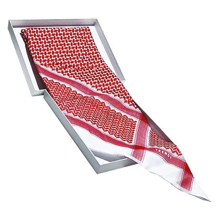 Shemagh Red BIANCO A55
