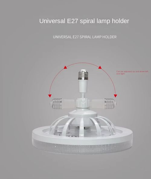 Remote Control Fan Light – 3-Color Dimming, 3-Speed Wind, E27 Screw Base, 2-in-1 Fan & Light Combo, with Mosquito-Repellent Incense Pads