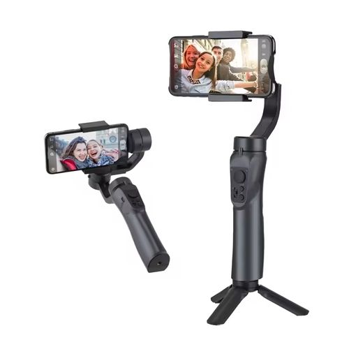 Phone 3-Axis Stabilizer – Vlog Handheld Gimbal, Smart Tracking, with Fill Light, Q09 Anti-Shake 1-Axis Selfie Stick 翻译解析