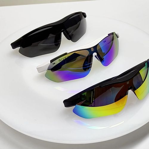 AI-Translated Smart Sports Cycling Bluetooth Glasses