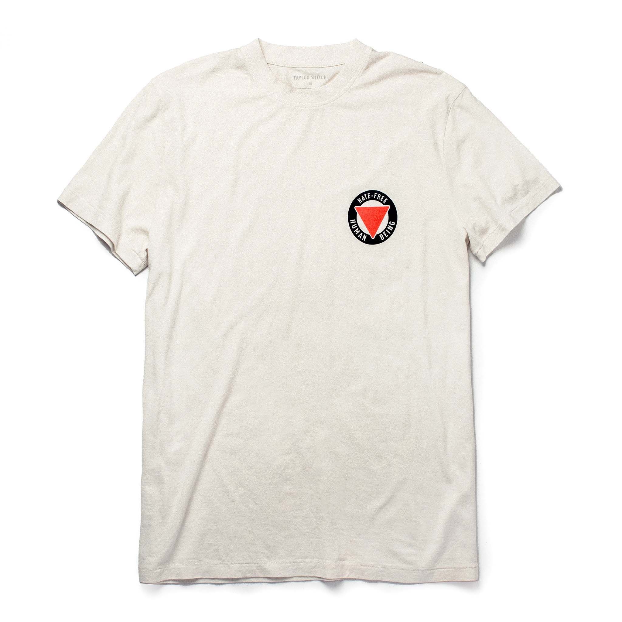 Wwusw Cotton Hemp Tee in Hate-Free