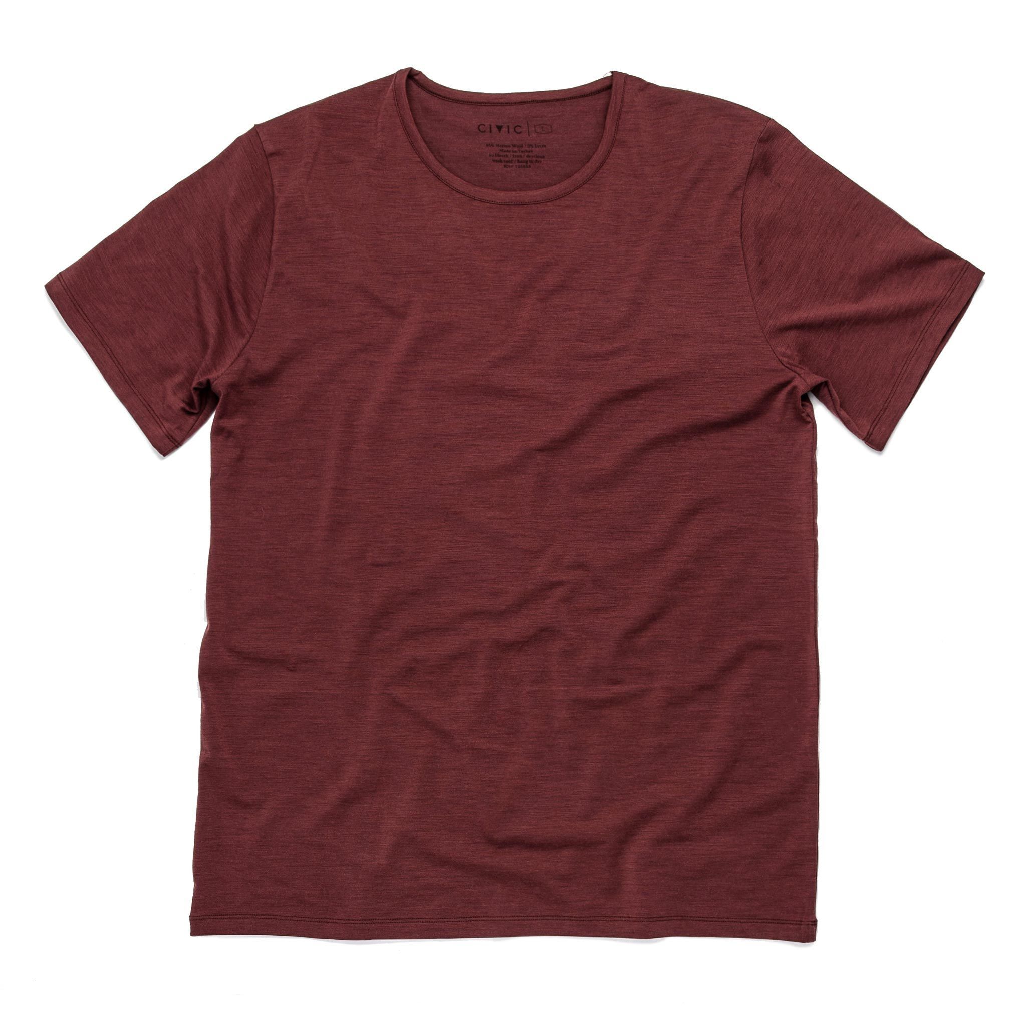 Wwusw Antoni Tee in Heather Brick