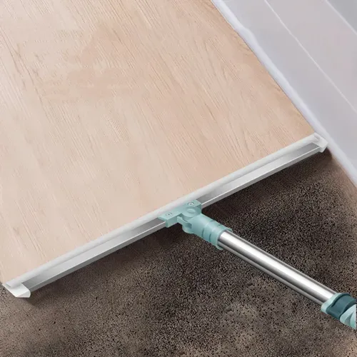 Scraper for Cleaning Floors Multifunctional Magic Broom Retractable Stainless Steel Silicone Magic Cleaning Brush