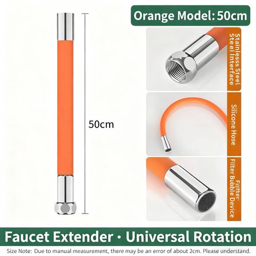360 Rotation Bending Kitchen Faucet Extension Hose Faucet Extender Price dropped
