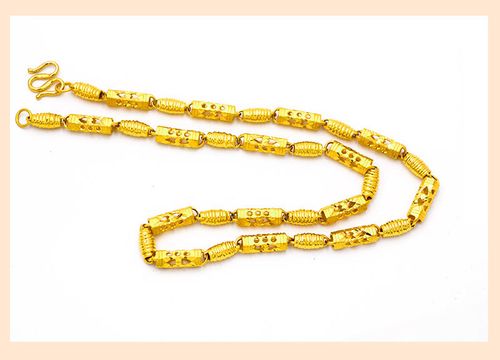 Exquisite Gold Plated Necklace Vacuum Plating