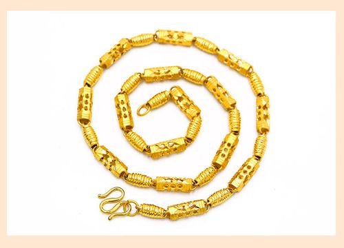 Exquisite Gold Plated Necklace Vacuum Plating
