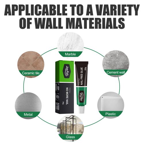 High-Strength Nail-Free Adhesive