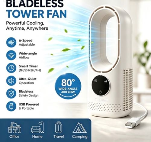 Bladeless Tower Fan