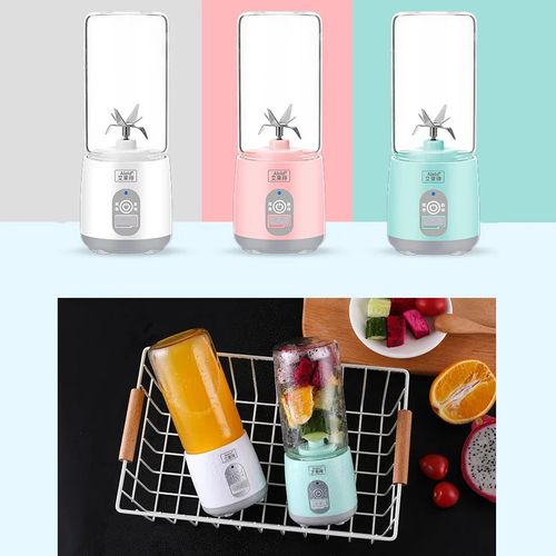 Espremedor de frutas frescas Misturador portátil Moedor Liquidificador para shakes e smoothies espremedor recarregável com 6 lâminas