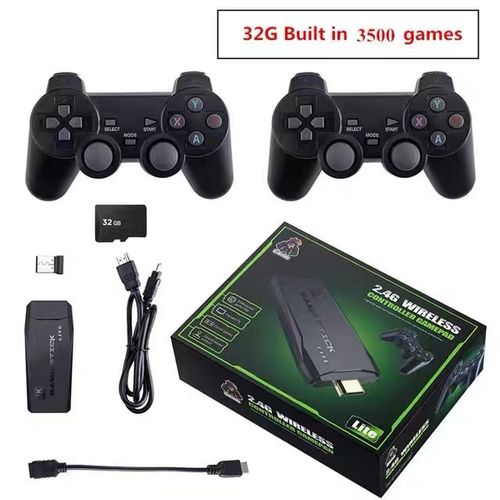 M8 HDMI TV Game Console | 2.4G Wireless Controllers +64GB Memory, Pre-Installed Retro Arcade & Console Games, Best Home Gaming Device in Kenya