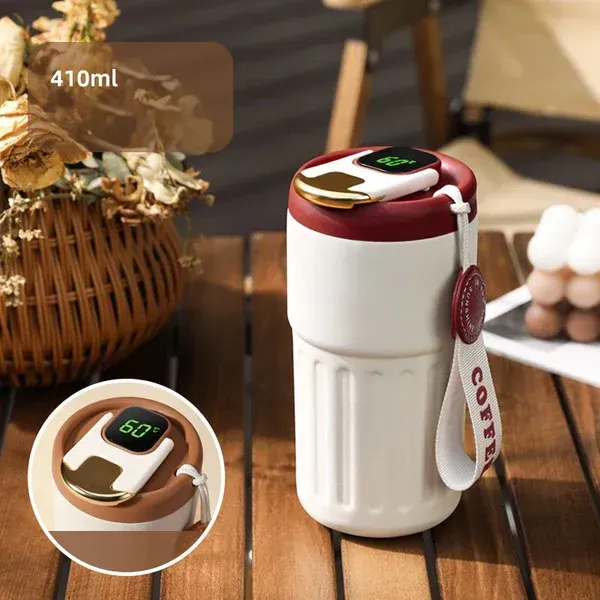Coffee Thermos With Temperature Display Smart Cup