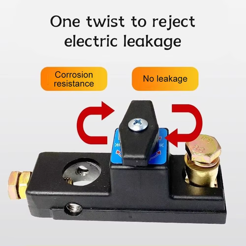 Universal 12V24V Car Battery Disconnect Switch Isolator Power Cut Off Kill Switches for RV ATV Boat Car Truck Auto Yacht
