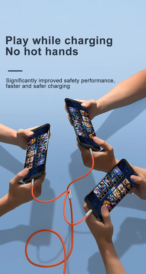 3 in 1 120w Metal Super Fast Charging Cable Usb to Type C Micro 6a Fast Charging Data Line Usb Silicone Quick Charge Cable