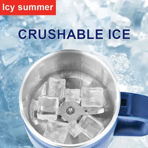 🌱 High performance Home Grinder -🔥 Mash all your food! Easily mash a variety of tough foods. With two titanium alloy blades.304 stainless steel body.