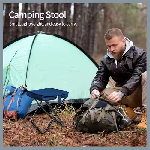 Outdoor Gardening Ultralight Backpacking Stool Portable Folding Stool Camping Stool