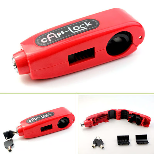 Electric bike anti-theft lock motorcycle lock handlebar lock with alarm