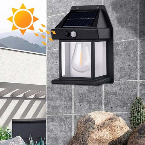 Solar lights with motion sensors