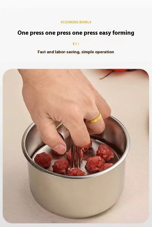 50% OFF TEMPORARY  Stainless steel meatball press mold