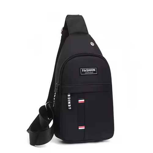 Men's fashionable and convenient casual chest bag Oxford cloth sports travel chest bag cash register crossbody