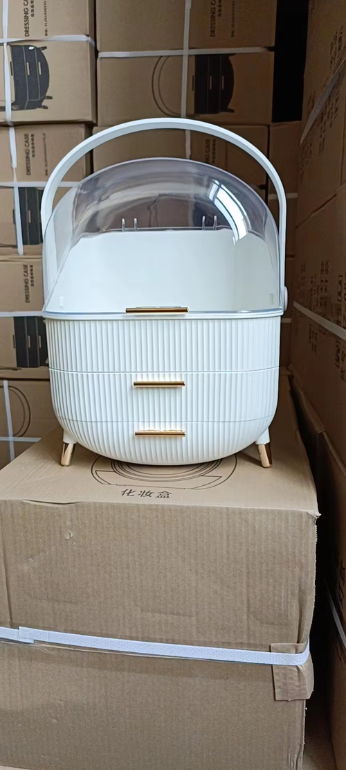 Light luxury cosmetics storage box