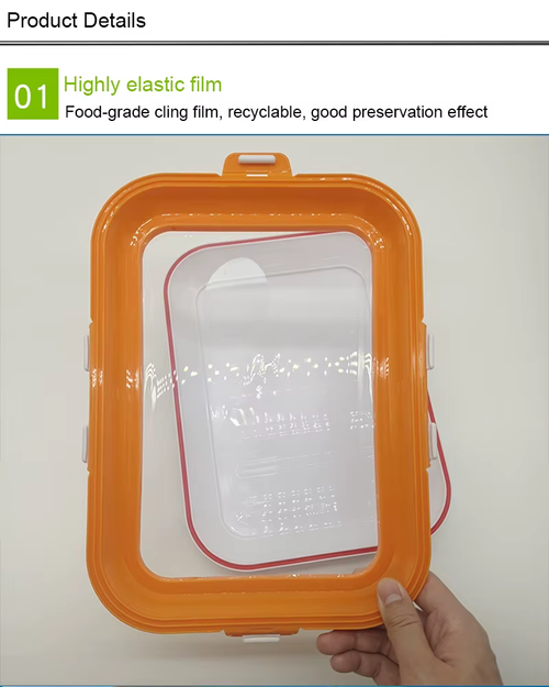 Multifunctional double-sided fresh-keeping box vacuum fresh-keeping tray refrigerator fresh-keeping tray