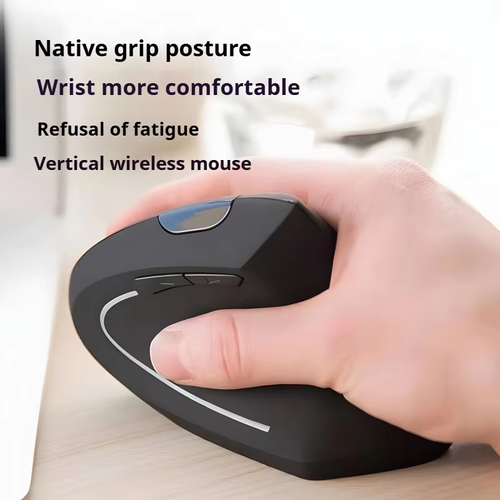 🖱Wireless USB Rechargeable Ergonomic Vertical Optical Mouse(🔥50% off)
