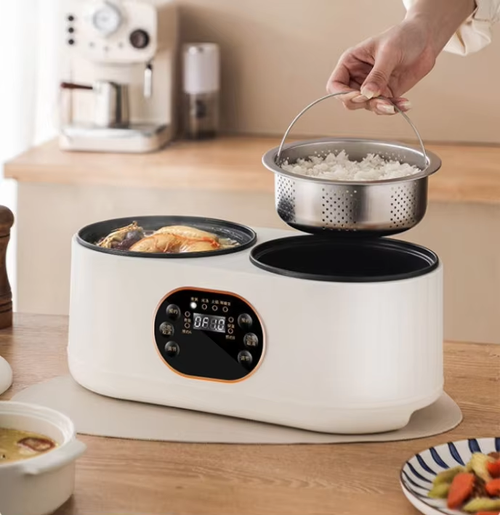 Double-boiler rice cooker household multi-function electric cooker fully automatic reservation integrated electric cooker smart electric cooker