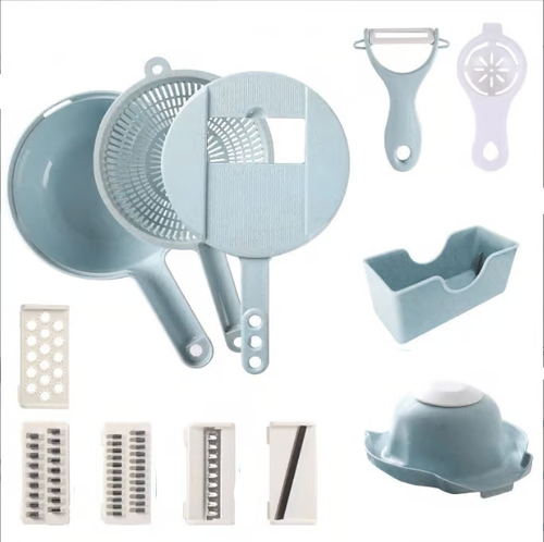 Kitchen multi-function vegetable cutter egg white separator shredder