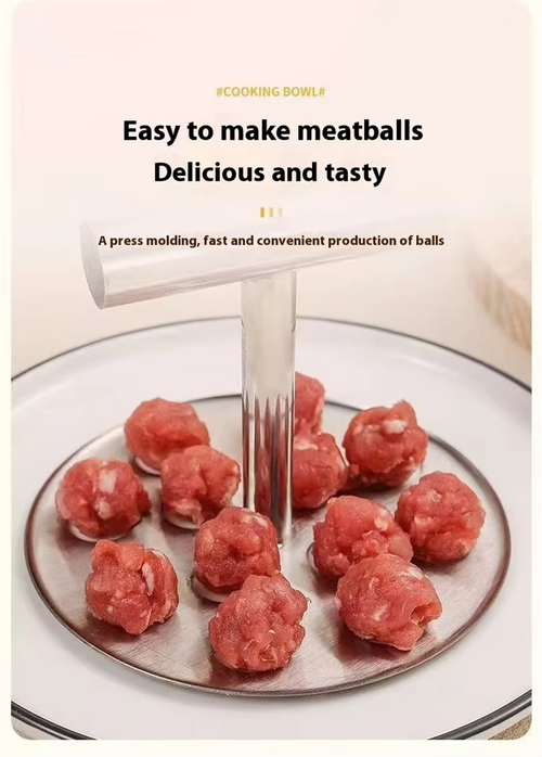 50% OFF TEMPORARY  Stainless steel meatball press mold