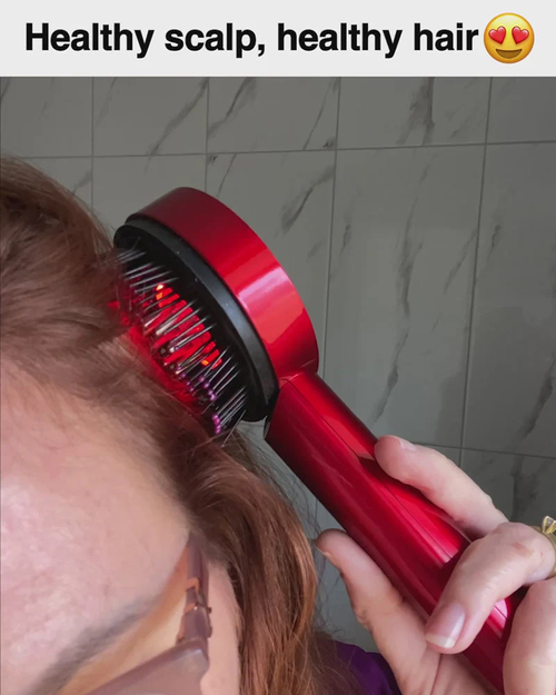 Red Light Hair Rejuvenation Scalp Massager