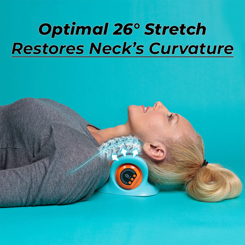 Multifunctional shoulder and neck massager Massage pillow Portable household electric kneading neck hot compress massager