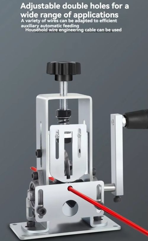 Manual Electric Wire Stripping Machine Cable Stripper Crank Scrap Copper Cutter Cable Stripper Machine
