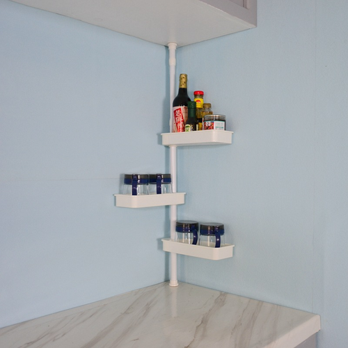 🌟Retractable 3-Layer Punch-free Kitchen Spice Rack🌟