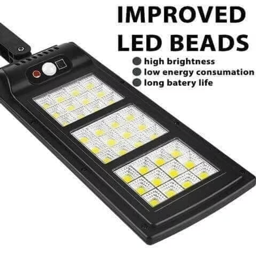 LED Outdoor Solar Street Light Human Body Induction Garden Light Remote Control Street Light
