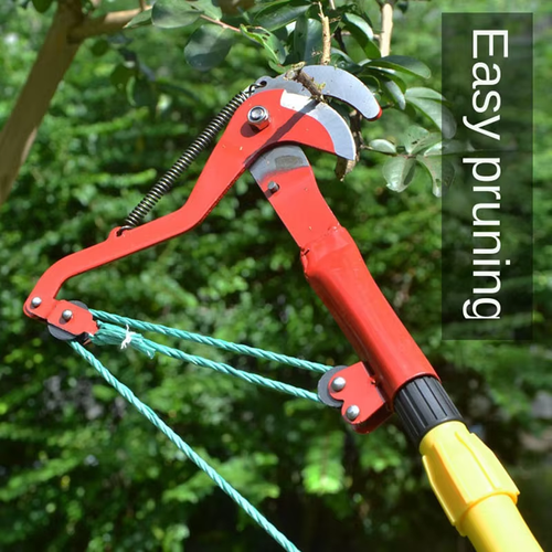 Fruit tree scissors garden pruning shears high branch scissors fruit picking shears high altitude scissors head pruning branch artifact