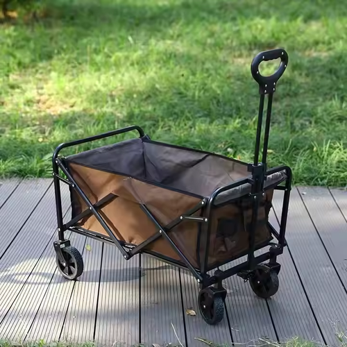 Outdoor folding large camping cart camping cart camper