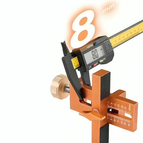 New cabinet door installation aid woodworking cabinet door fixed artifact aluminum alloy quick positioning hole opening tool