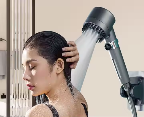New style booster shower head