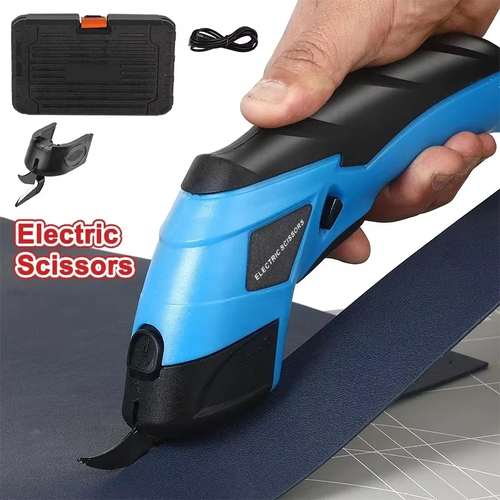 Cloth cutting scissors electric scissors handheld lithium battery rechargeable plug-in cloth cutting scissors