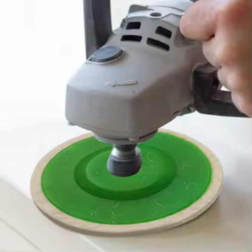 Polishing Stone Wool Felt Wheel with 100% Wool Felt Polishing Wheel 4inch