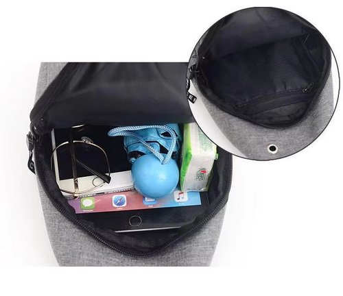 Men's fashionable and convenient casual chest bag Oxford cloth sports travel chest bag cash register crossbody