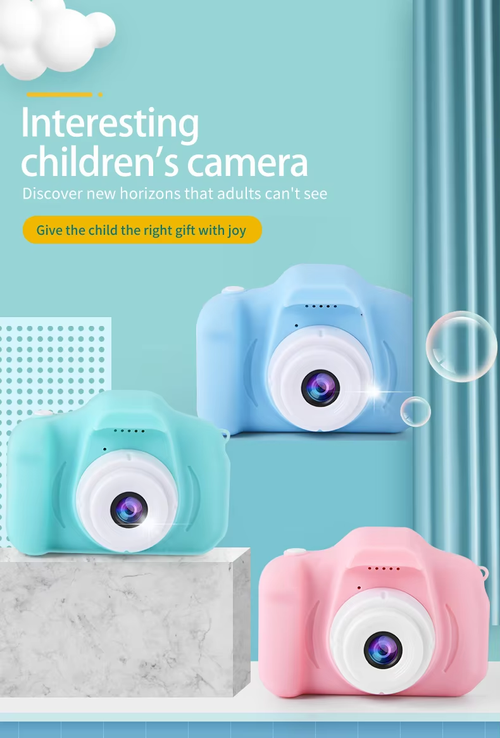 Cheapest Hot Selling Single Lens X2 Mini Digital Video Kids Camera for Kids 1080P Children Camera Toy Gifts