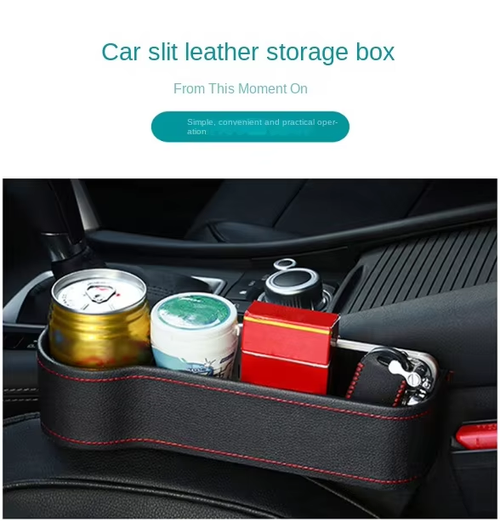 Popular car seat gap storage box Multifunctional gap storage box