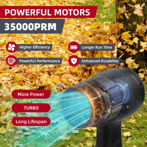 7 reasons why our powerful hand blower with turbo technology is your ultimate partner for effective cleaning and fresh air
